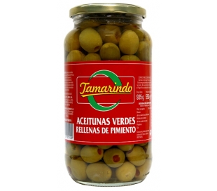 ACEITUNA VERDE TAMARINDO 550 GR.
