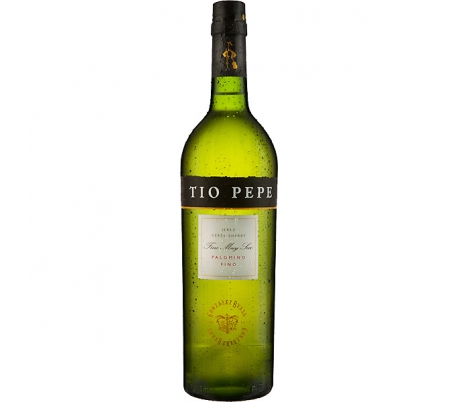 VINO BLANCO PALOMINO FINO TIO PEPE 75 CL.