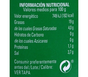 ACEITUNAS CON HUESO TAMARINDO FRASCO 550 GR.