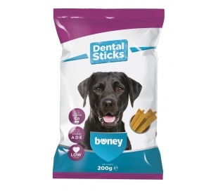 SNACK PERRO DENTAL STICKS POLLO BONEY 200 GR.