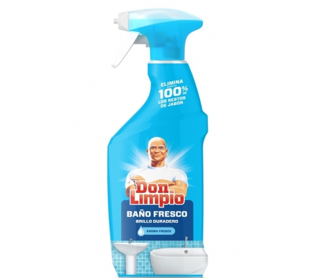 LIMPIADOR BAÑO FRESCO, SPRAY DON LIMPIO 720 ML.