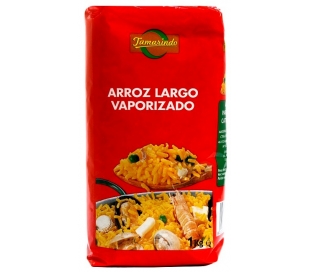 ARROZ GRANO LARGO VAPORIZADO TAMARINDO 1 KG.