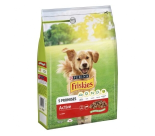 COMIDA PERRO CON BUEY FRISKIES 3 KG.