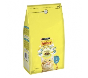 COMIDA GATO ATÚN CON VERDURAS FRISKIES 1,5 KG.