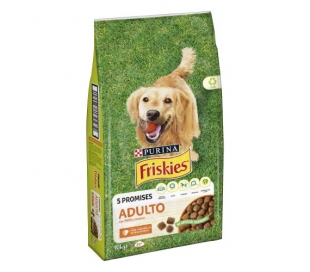 COMIDA PERRO CON AVES FRISKIES 10 KG.