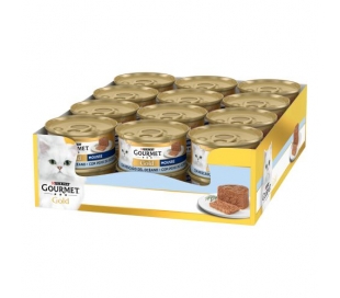 comida-gato-mousse-pescado-gourmet-gold-85-gr