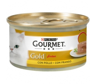 comida-gatos-con-pollo-gourmet-gold-85-gr