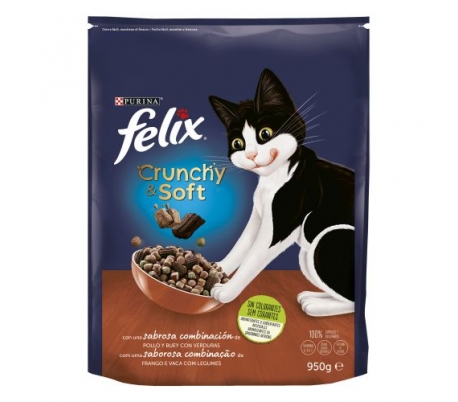 comida-gato-crunchysoft-bueypolloverdur-felix-950-grs