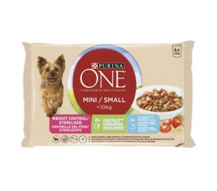 comida-perros-mini-control-de-peso-pavo-purina-one-pack-4x100-grs