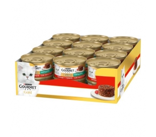 comida-gato-buey-y-tomates-gourmet-gold-85-grs