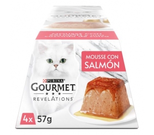 comida-gatos-mousse-salmon-gourmet-revelations-pack-4x57-gr