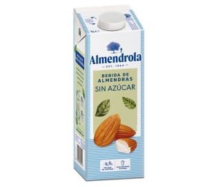 BEBIDA ALMENDRAS SIN AZUCAR ALMENDROLA 1 L.