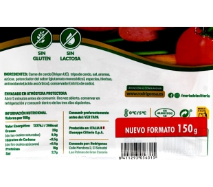 MORTADELA LONCHA CITTERIO 150 GRS.