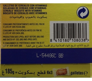 GALLETAS DINOSAURUS ARTIACH 185 GR.