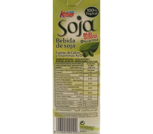 BEBIDA SOJA NATURAL KALISE 1 L.