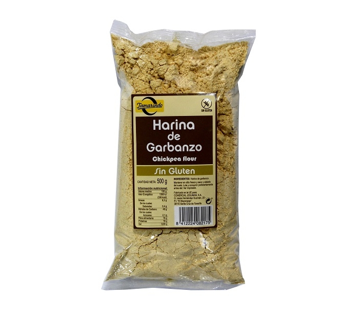 Hacendado Harina de garbanzo Paquete 500 g