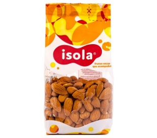 ALMENDRAS CRUDAS CON PIEL ISOLA 200 GR.