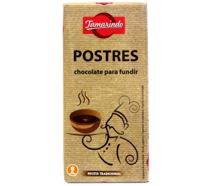 CHOCOLATE PARA FUNDIR POSTRE TAMARINDO 200 GRS.