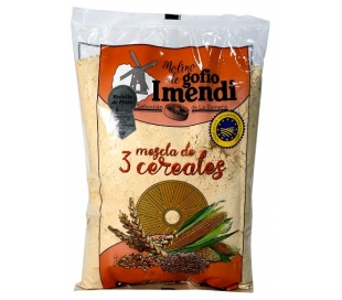 GOFIO MEZCLA 3 CEREALES IMENDI 1 KG.
