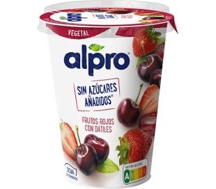 YOGUR FRUTOS ROJOS ALPRO 400 GR.