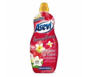 SUAVIZANTE CONC. SENSAT. PASION & TIARE ASEVI 60 LAVADOS