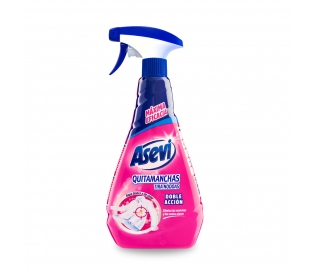 QUITAMANCHAS CONCENTRADO, PISTOLA ASEVI 750 ML.
