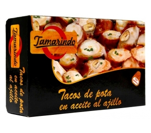 TACOS DE POTA AL AJILLO TAMARINDO 72 GR.
