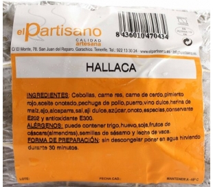 HALLACA EL PARTISANO 1UD+