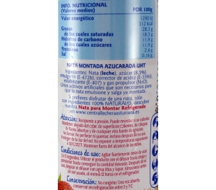 NATA MONTADA AZUC.SPRAY ASTURIANA 250 GRS.
