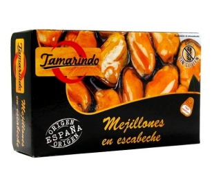 MEJILLONES ESCABECHE TAMARINDO 115 GRS.
