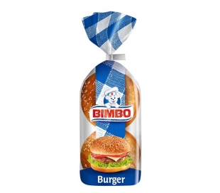 PAN HAMBURGUESA BURGER BIMBO 220 GRS. 4 UDS.