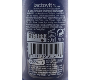 DESODORANTE ROLL-ON MEN LACTOVIT 50 ML.