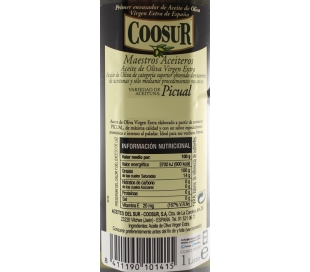 ACEITE OLIVA VIRG.EX.PICUAL COOSUR 1 L.