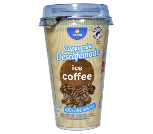 CAFE LIQUIDO CAPPUCCINO DESCAFEINADO ALTEZA 250 ML.