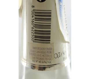 GRAPPA BIANCA BARBERO 70 CL.