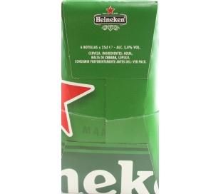 CERVEZA ORIGINAL HEINEKEN BOT. 6X25 CL.