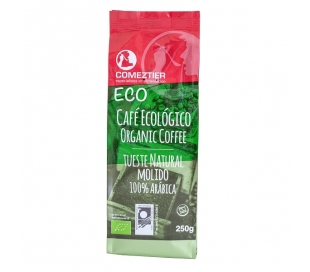 CAFE ECO TUESTE NATURAL MOLIDO COMEZTIER 250 GR.