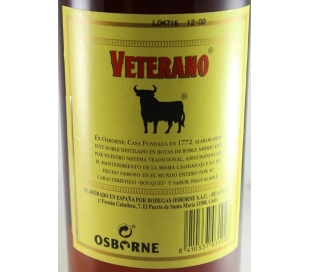 BRANDY VETERANO 1L.