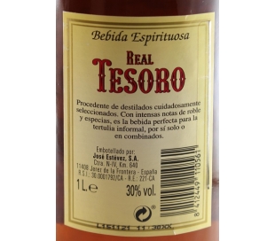 BRANDY 1L. REAL TESORO +