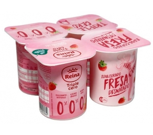 yogur-desnatado-edulcorado-sabor-fresa-triple-cero-reina-pack-4x125-grs
