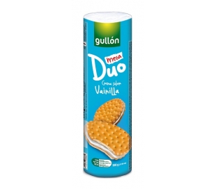 GALLETAS MEGA DUO VAINILLA GULLON 500 GR.