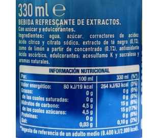 BEBIDA DE TE LIMON NESTEA 330 ML.