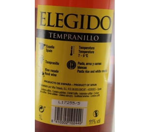 VINO ROSADO CATALUÑA ELEGIDO 1 L.