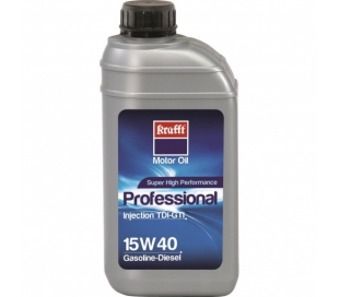 ACEITE AUTOMOVIL TDI / GTI 15W40 KRAFFT 1 L.