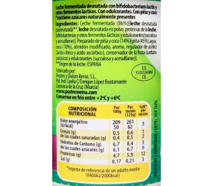 bifidus-0-mg-con-pina-coco-reina-pack-4x125-gr