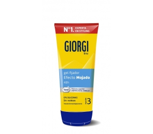 GEL FIJADOR EFECTO MOJADO GIORGI 170 ML.