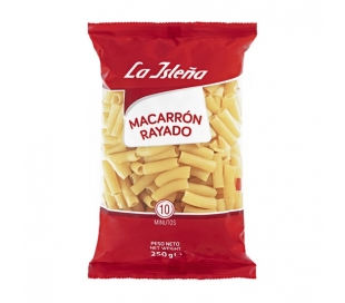 MACARRON RAYADO LA ISLEÑA 250 GR.