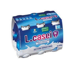 YOG. L-CASEI NATURAL ALTEZA PACK 6X100 ML.