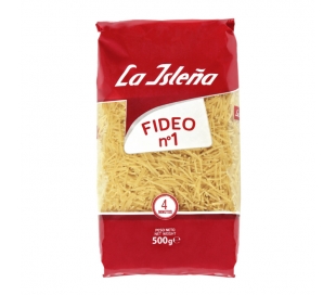 FIDEOS N.1 LA ISLEÑA 500 GR.