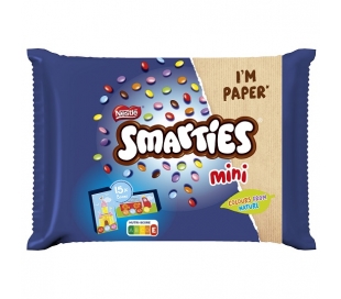 CHOCOLATINA SMARTIES MINI NESTLE 15 UN. 216 GR.